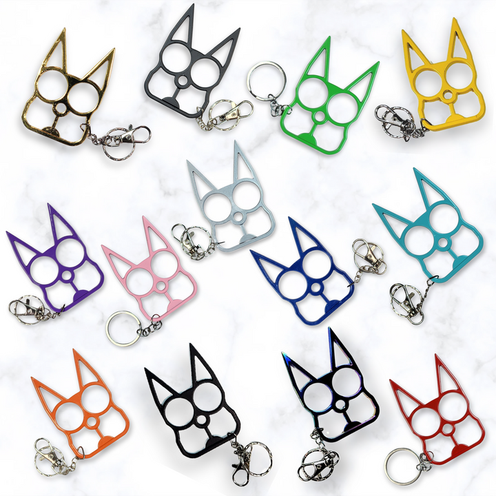 Kitty knuckle keychains 