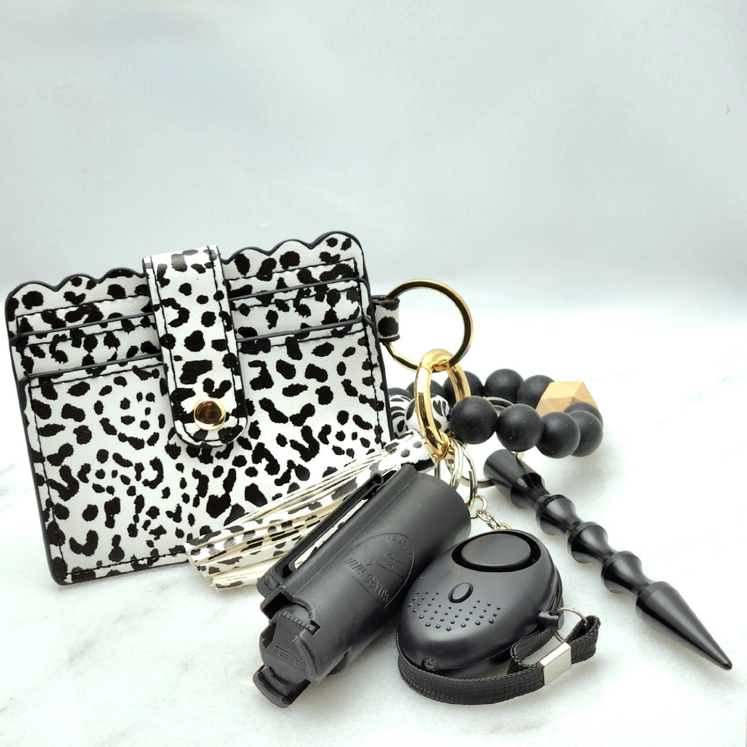 Cheetah Beaded - Without Pepper Spray - Handbag & Wallet 