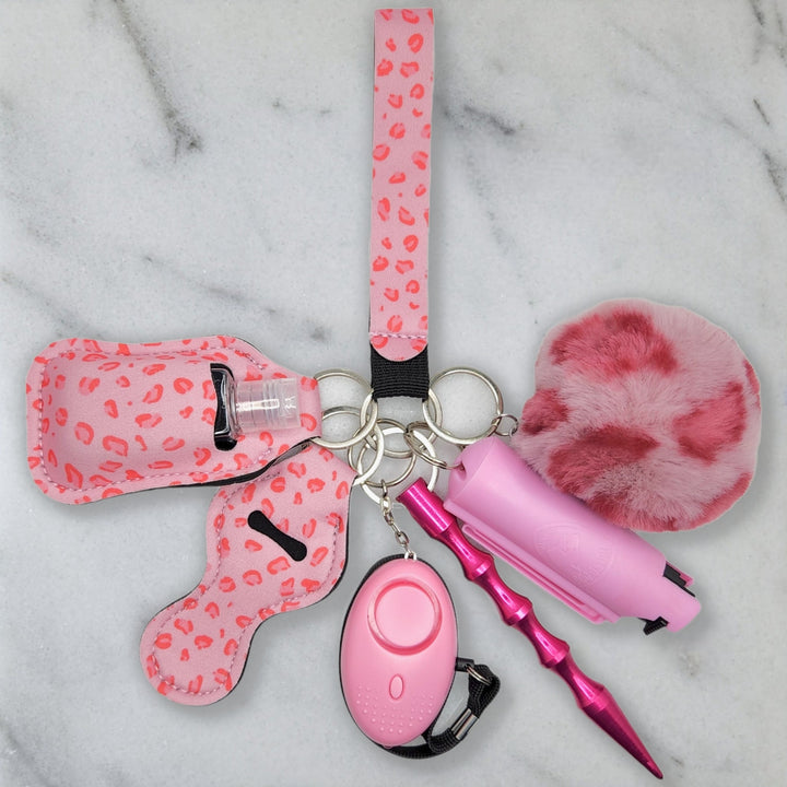 Baby Leopard Self Defense Keychain